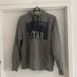 G-Star Gray Hoodie - Size LARGE